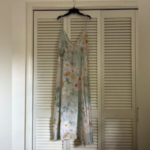 H&M Pastel Floral Midi Dress